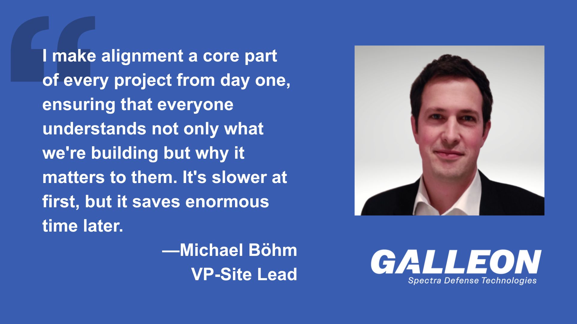 Building bridges: Michael Böhm on leadership, collaboration and Galleon’s future